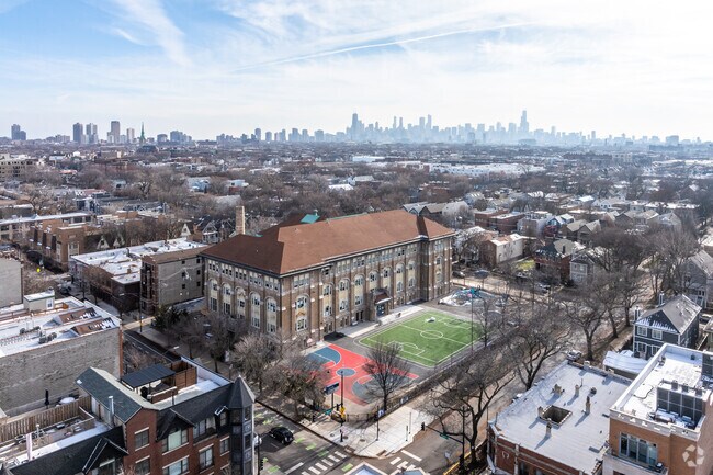 Jahn School of Fine Arts is located on the north side of Chicago.