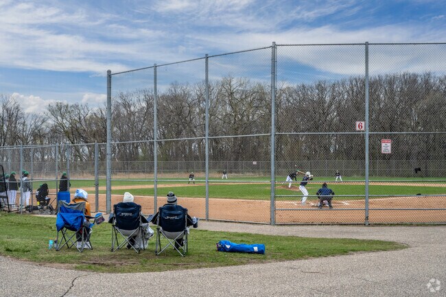 Pull up a chair and catch a game at Afton Heights Park near Battle Creek in Maplewood.