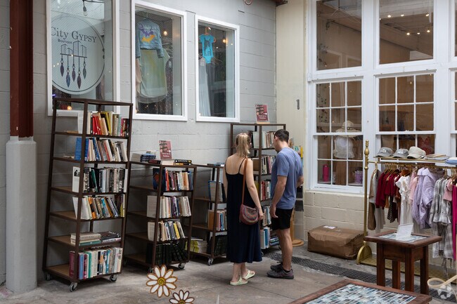 Princess Place shoppers can visit the Old Wilmington City Market.