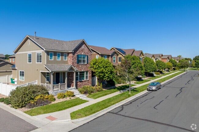 Shoenberg Farms is well kept neighborhood of Westminster, Colorado.