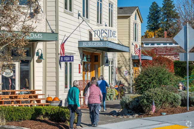 Residents and visitors can grab a bite to eat at Topside Bar & Grill in Steilacoom.