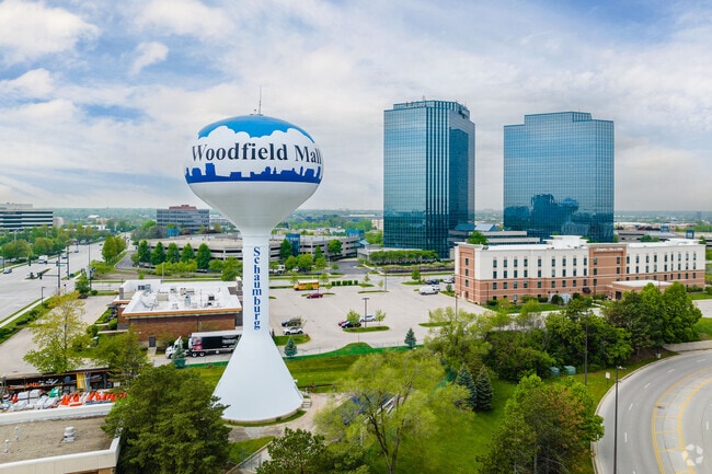 Woodfield blends business & entertainment just moments away from residential neighborhoods.
