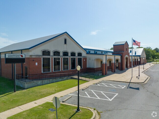 Collinsville Middle School is located in the heart of Collinsville OK.