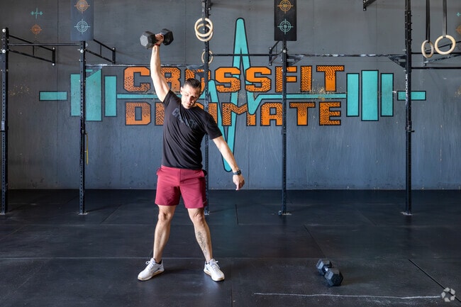 Get in shape at Crossfit Decimate Cimarron Hills neighborhood.