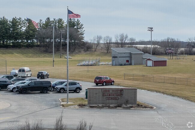 John Hustis Elementary School is located in Hustisford.