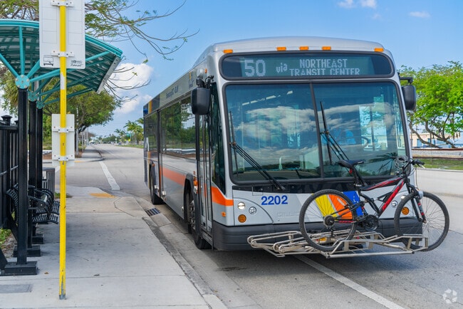 Hop on board the convenient bus transportation for easy access to nearby attractions.