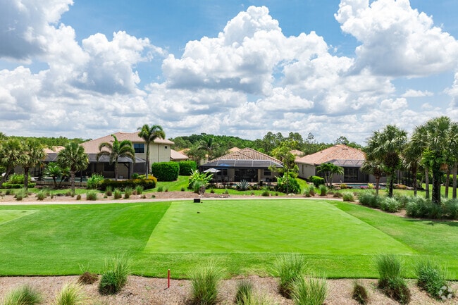The Quarry offers homes with golf just steps from the backyard.
