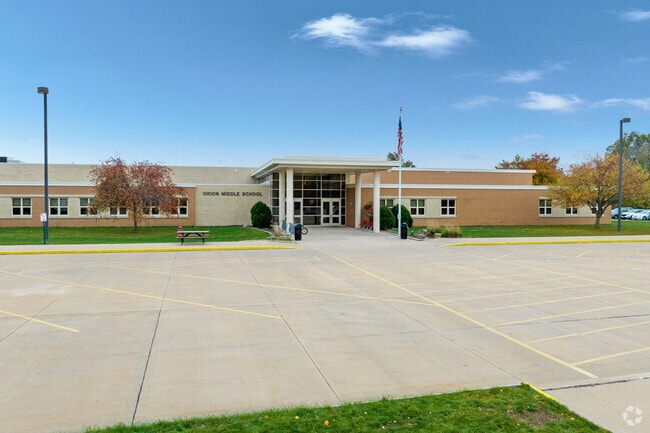 Orion Middle School offers an outstanding education to its students.