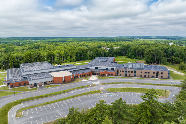 Aerial view of Mount Ararat High School.