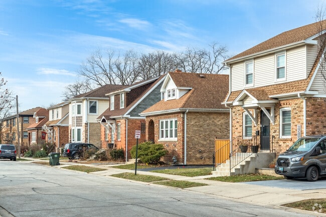 There is a mixture of renovated two story homes and bungalows in Bunker Hill.