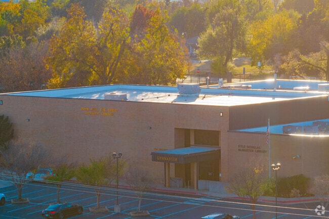 Gym entrance of the St Elizabeth Ann Seton.