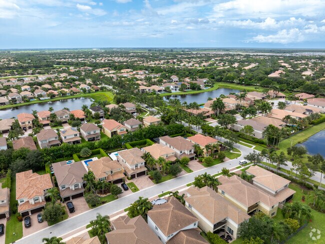 Sizable homes fill the gated communities of Canyon Trails.