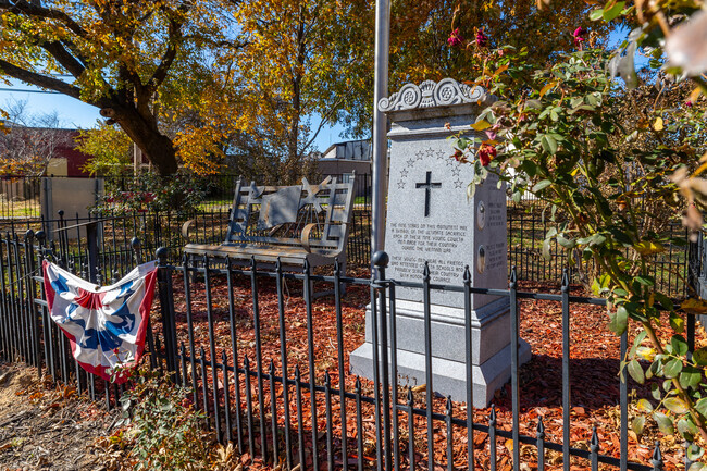 Campbell Park is in the heart of Coweta and recognizes Veterans from the city.