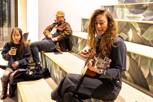 Soak in the music at First Friday which is close to the Knob Hill neighborhood.