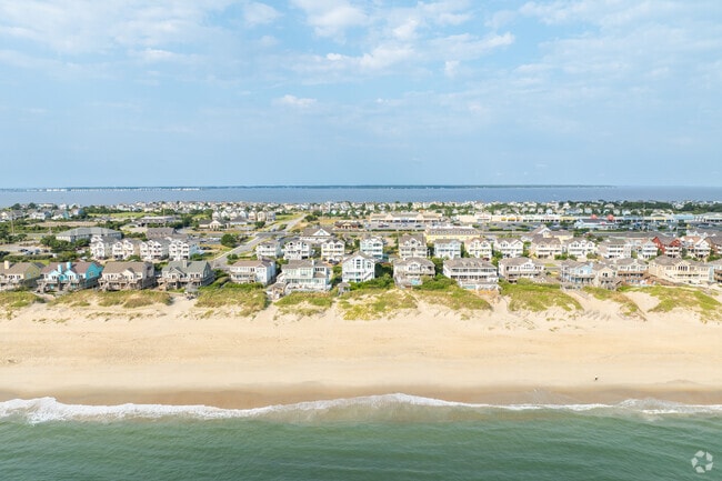 Beachfront homes in The Village at Nags Head command premium prices.