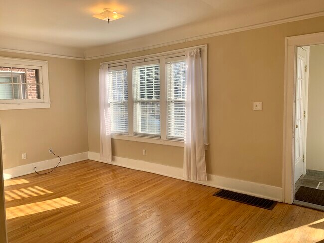 Front window in living room