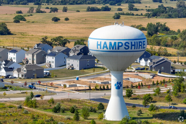 Hampshire pride is seen throughout the Henpeck community.