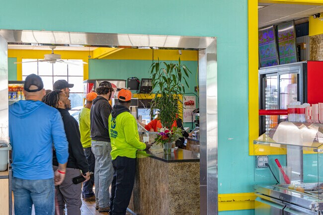 Taqueria Express serves quick bites near Hillcrest for locals on the go.