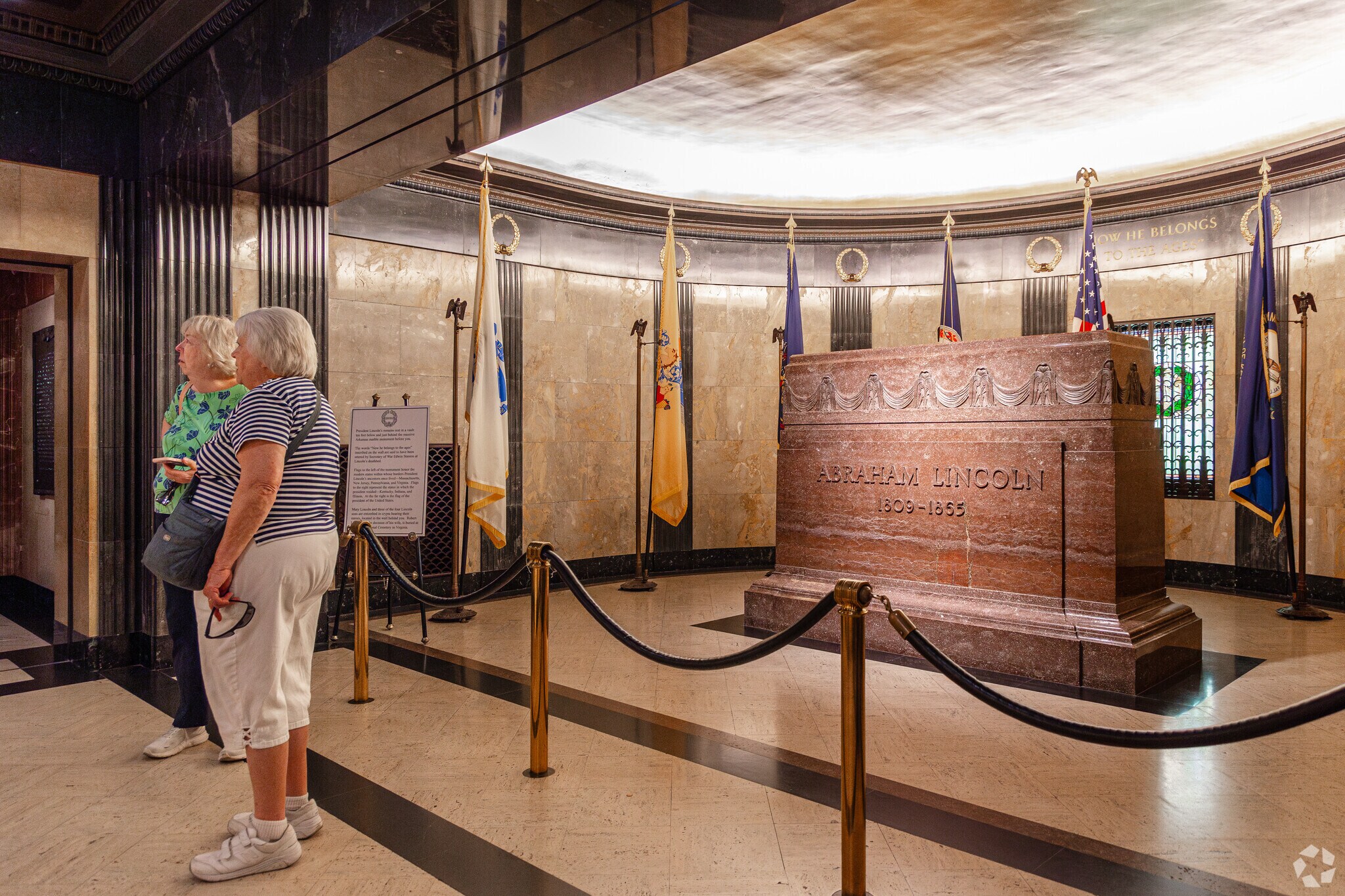 Oak Ridge history buffs can visit the Lincoln Monument and see Lincoln's final resting place.
