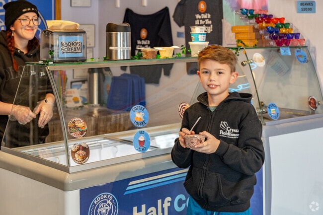 Kookys N Cream is a local favorite in Lapeer, known for its ice cream and baked wonders.