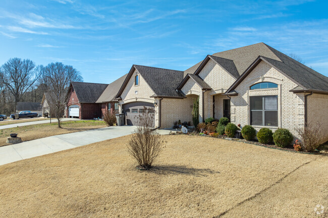 Some subdivisions in Paragould are filled with newly constructed brick homes.