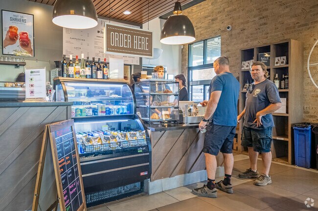 The Axis Coffee Bar and Eatery is a popular spot for lunch at the Tesoro Viejo Town Center.