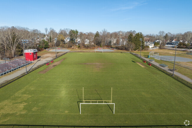 Enjoy the playing fields at Williams Intermediate School in Bridgewater.