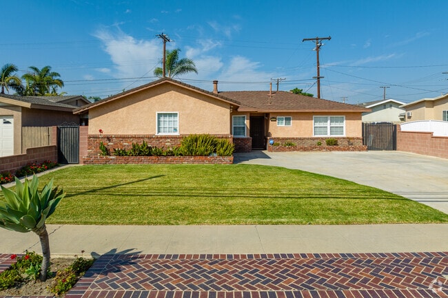 Postwar ranches line the streets of Northwest Anaheim.