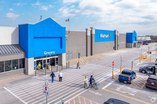 Stores like Walmart offer close shopping for Menasha residents.