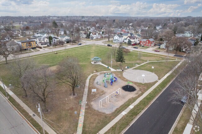 Fourth Ward Park  is a cozy green space perfect for relaxation.