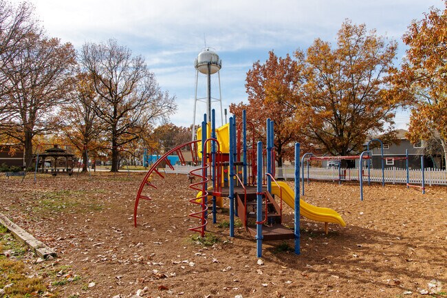 Combs Park is a great place to hang out and relax in town.