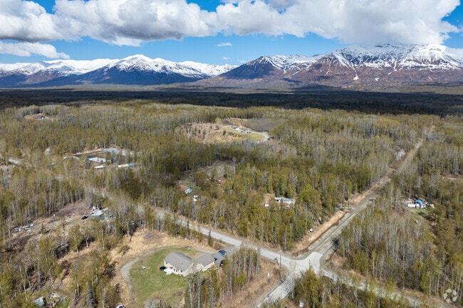 Buffalo Soapstone homes have views on peaceful lots for a real Alaska experience.
