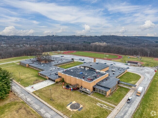 Ambridge Area Middle School (former JR High) is a public 6-8 school with about 500 students.