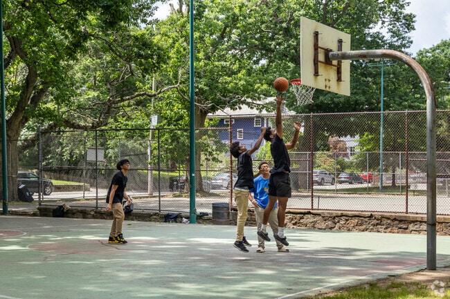 Savin Hill Park hosts frequent pickup games and weekend meetups.