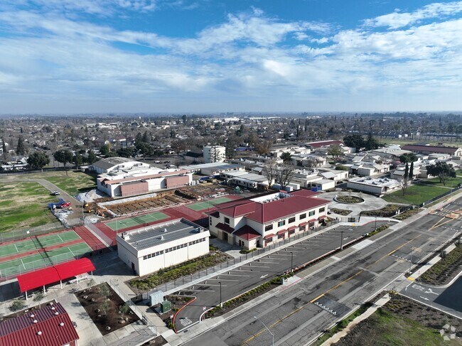 Patterson High sits on several acres and is one of the largest schools in the City of Patterson.