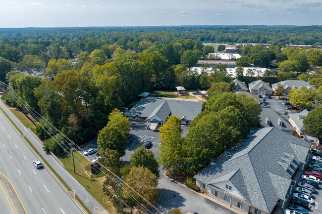 Guidepost Montessori at Duluth, GA has a few main buildings on campus to provide education.