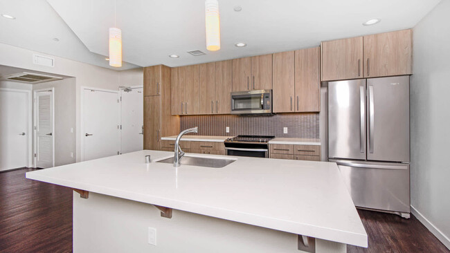 Kitchen with Stainless Steel Appliances