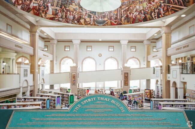 The Hattiesburg Public Library offers a wide range of books and community programs.