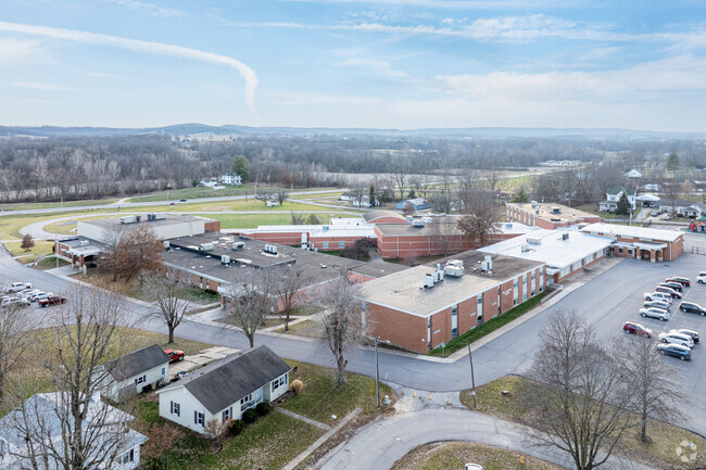 Clarence Cannon Elementary School shares a campus with the adjoining middle and high school.