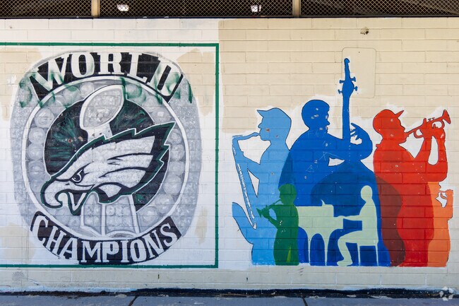 Carroll Park is right in the heart of Philadelphia.