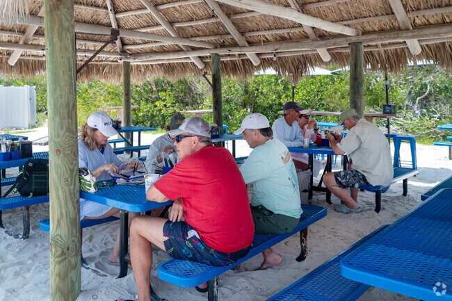 Barnacle Bar at The Mainstay on North Captiva Island one of the favorite eating and drinking spots.