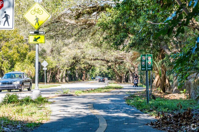 The Old Cutler Trail in Snapper is great for walking and biking.