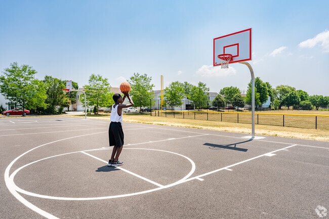 Practice your free throw at Century Park, within walking distance of Wesglen.