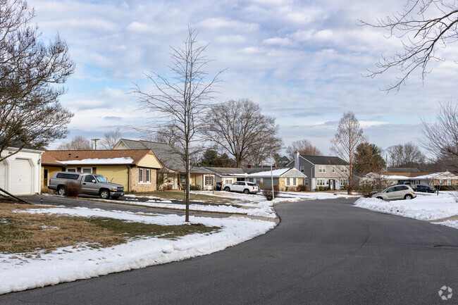 Gentle curving streets designed by William Levitt define Bowie’s history.
