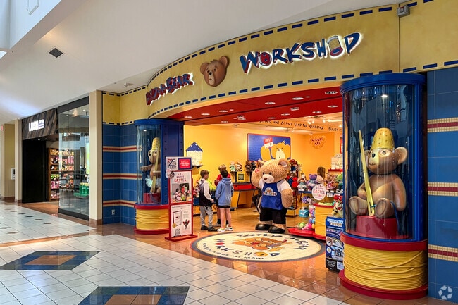 Children love the Build-A-Bear at Willow Grove Mall near Roslyn.