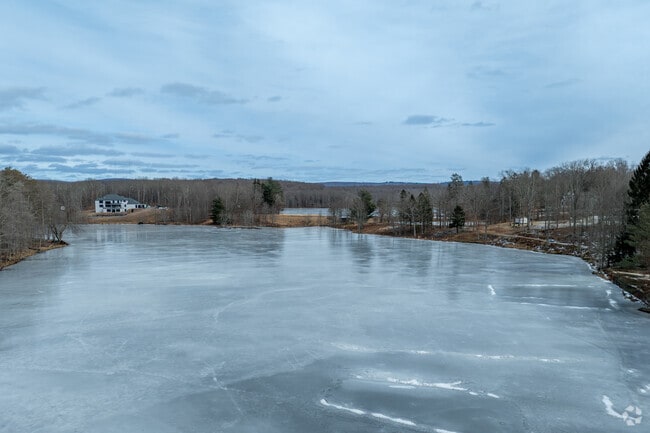 Mountain Top's high elevation brings cold winters, about ten inches of snow and frozen lakes.