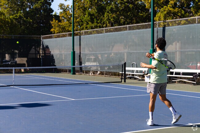 Coronado is home to beautiful tennis courts, perfect for every level of play.