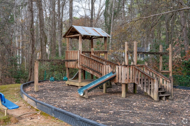 Residents can bring their children to Little Creek Park to enjoy the playground.