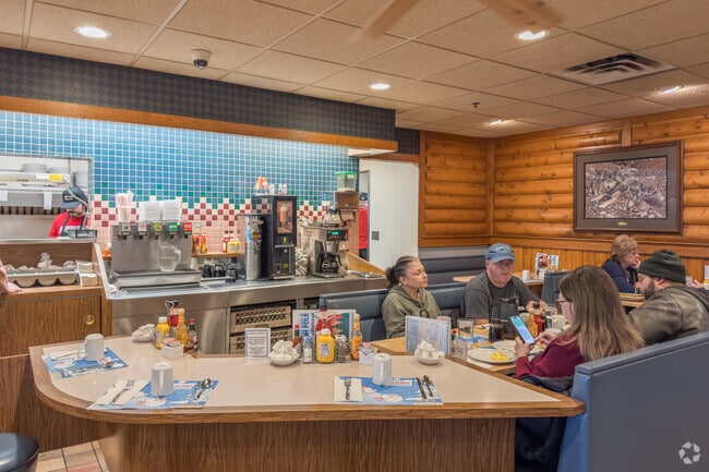North Pole Restaurant serves homestyle eats in a cozy diner atmosphere.