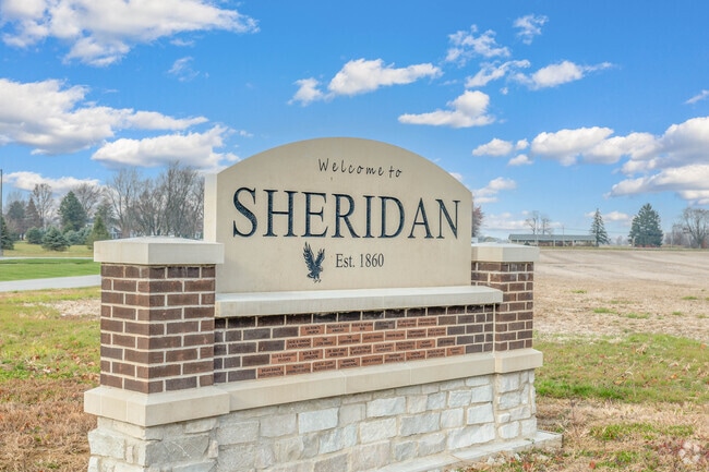 Established in 1860, Sheridan has a few older homes among the new constructions.